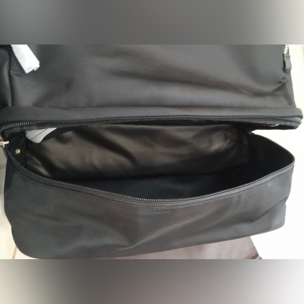 NWT TUMI Voyageur Bexley Laptop Backpack Black Gold Hardware wt Shoe Compartment - Picture 5 of 6